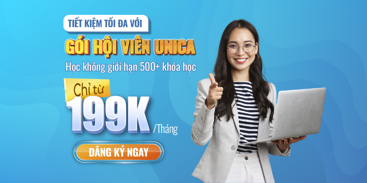 nền tảng bán khóa học online unica